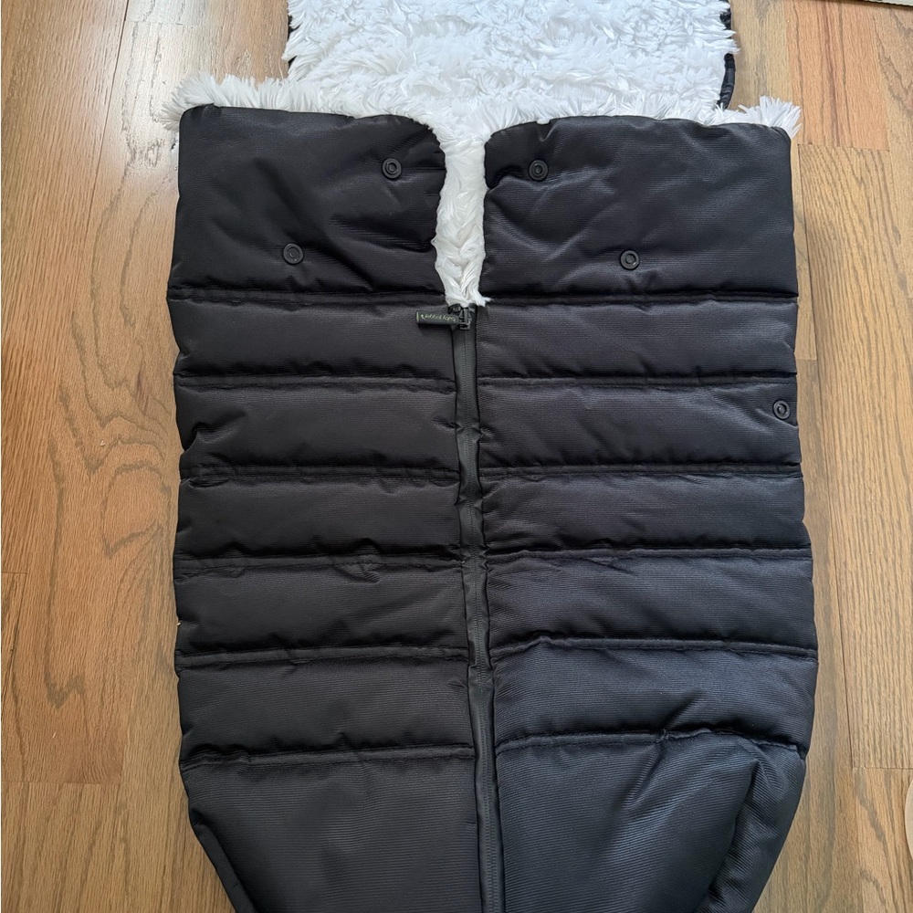 Baby Jogger Black Puffer Bunting Bag